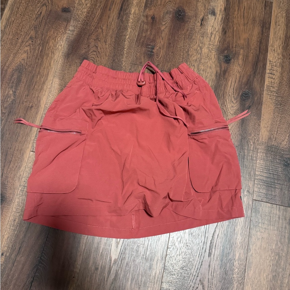 Apana Rust Drawstring Skirt